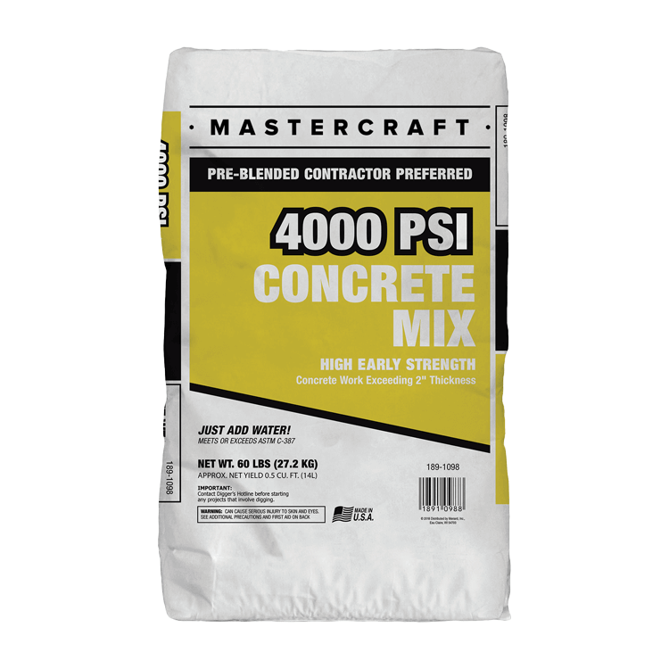 MM Concrete 4000 PSI Concrete Mix